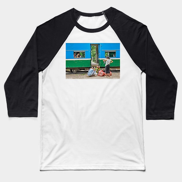 Pausing. Baseball T-Shirt by bulljup